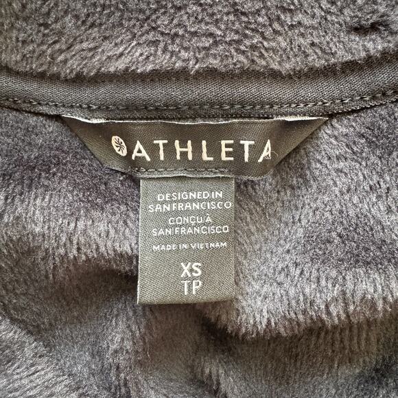 Athleta Women’s Cozy Karma Asym Pullover Comfy Sweatshirt Size XS - Picture 5 of 7